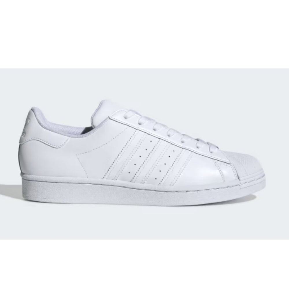 Adidas Men's White Superstar 2 Classic Shoes Sneakers Size 12 Style G17071
